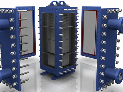 半焊接板式换热器